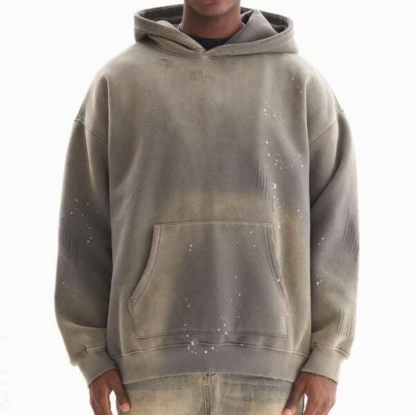 Exclusive Distressed Sun-Faded Recess Hoodie