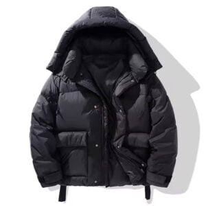 Men's Stand-Up Collar Thickened Winter Down Jacket