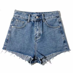 Mid-Waist Summer Street Style Women's Denim Shorts