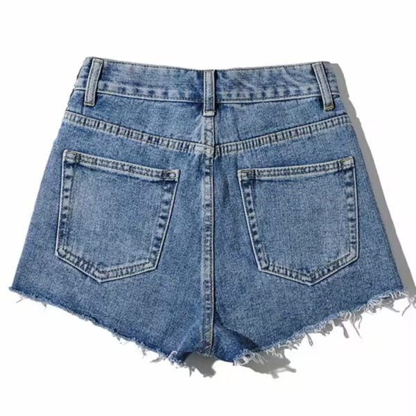 Mid-Waist Summer Street Style Women's Denim Shorts