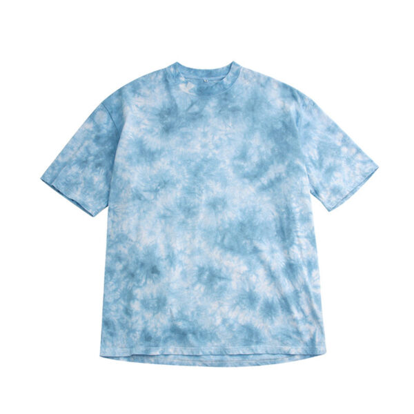 Multicolor 100_ Cotton Tie-dyed T Shirt Streetwear