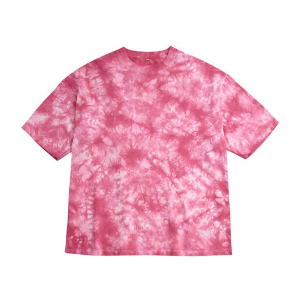 Multicolor 100_ Cotton Tie-dyed T Shirt Streetwear