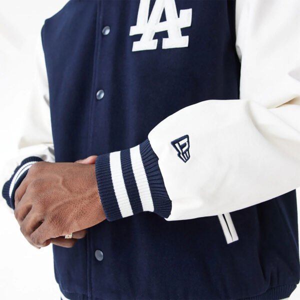 LA Dodgers MLB World Series Navy Varsity Jacket